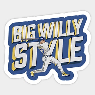 Willy Adames Big Willy Style Sticker